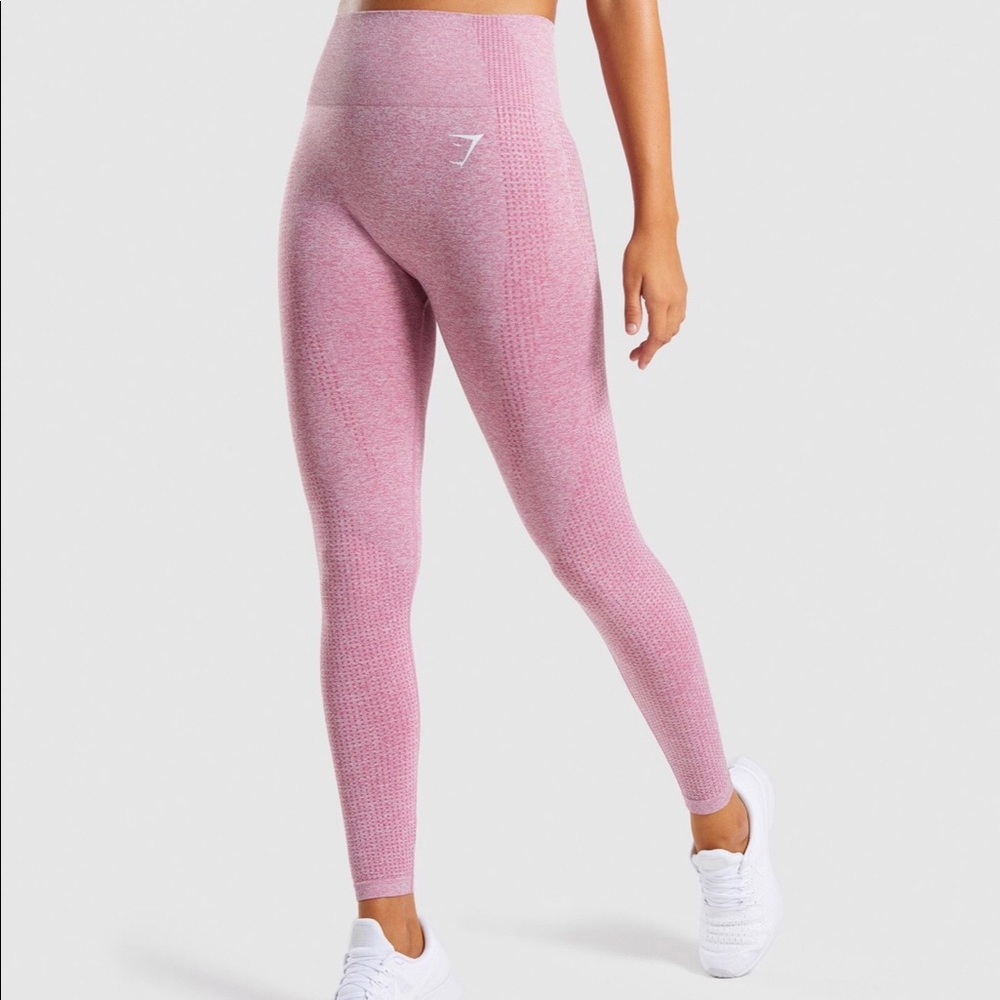 Gymshark Vital Seamless Leggings Dusky Pink Marl